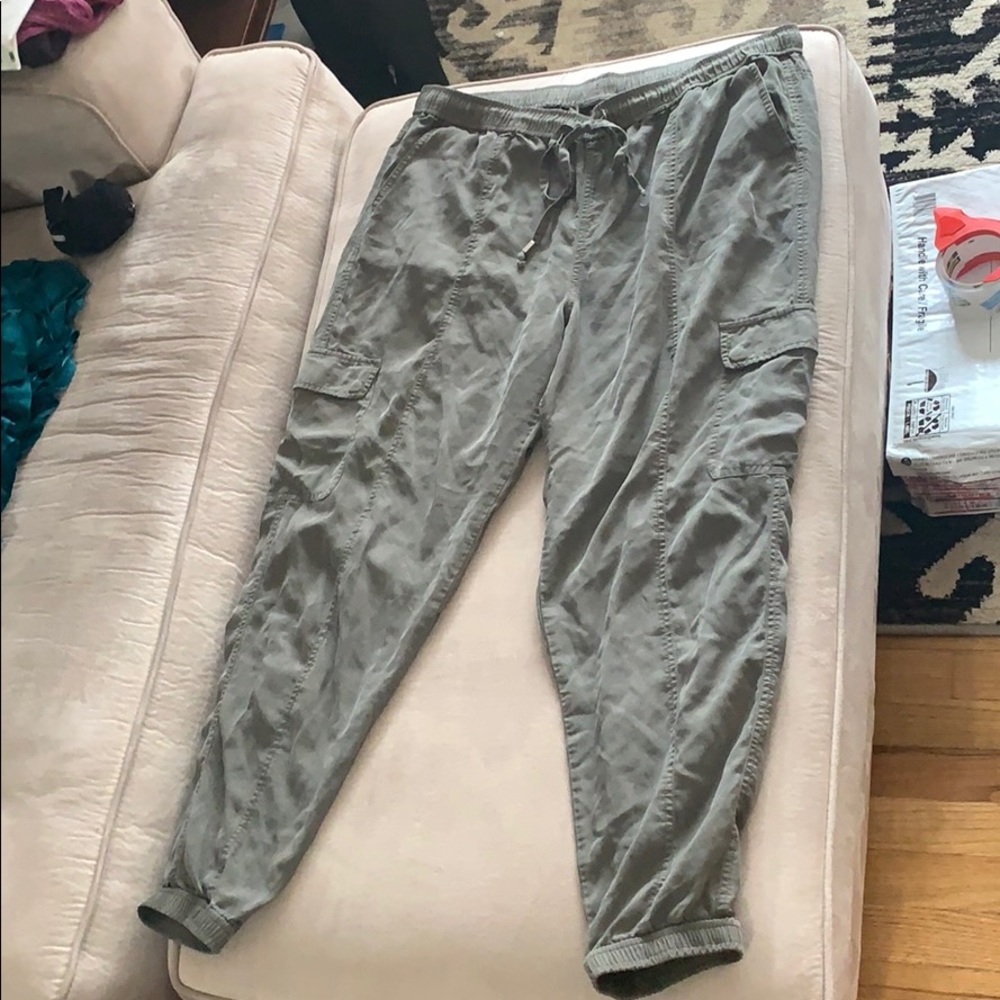 Olive Green Joggers, US Women’s XL